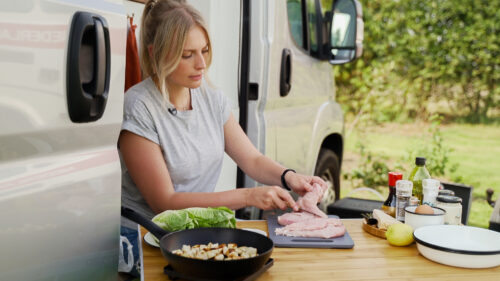 Snijden van ingredienten