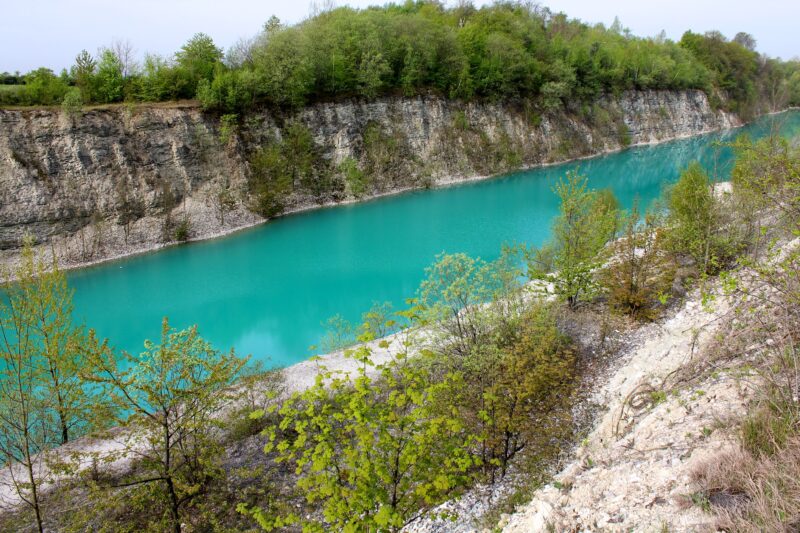 Het turkooisblauwe water van Lengerich_Canyon
