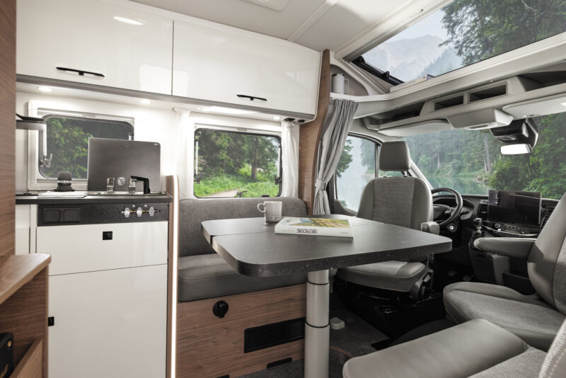 Interieur van de Corigon