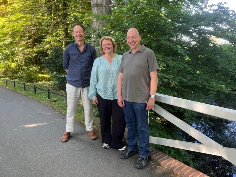 Samenwerking-StukjeNatuur-NKC-Landschap-Erfgoed-Utrecht-vlnr-Dirk-van-Hout-Marieke-van-Dijl-Hein-Pasman