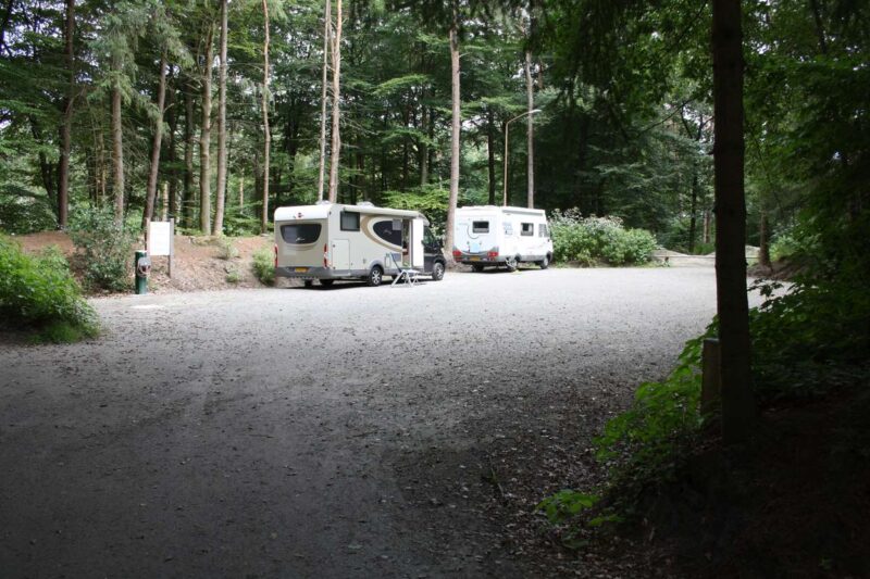 Camperplaats bij camping Norgerberg