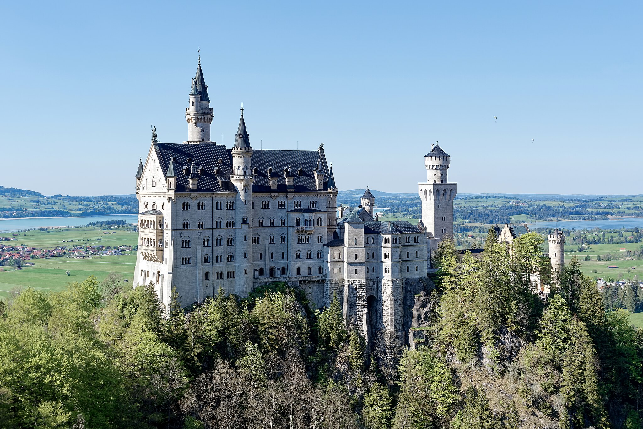 Neuschwanstein Zuid-Duitsland Jakub Halun (cc by-sa 4.0) via wikimedia commons