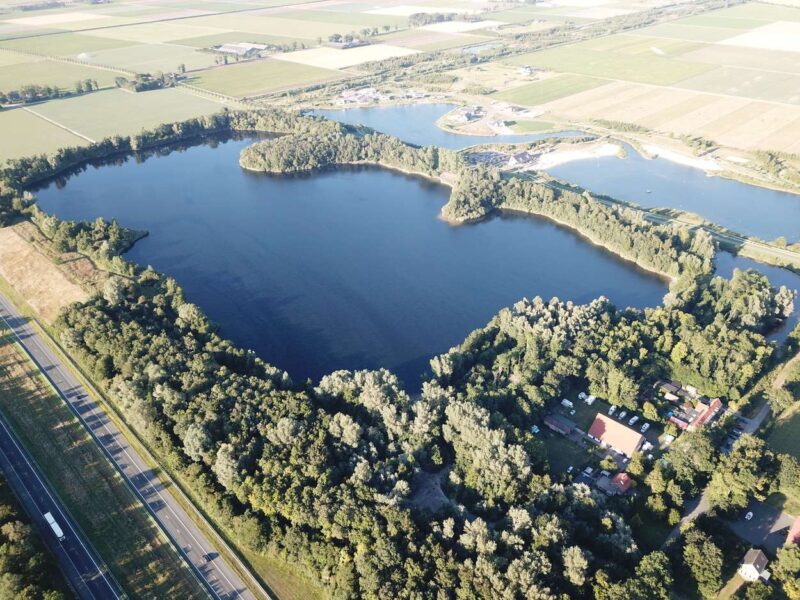 Camperplaats golfbaan Emmeloord