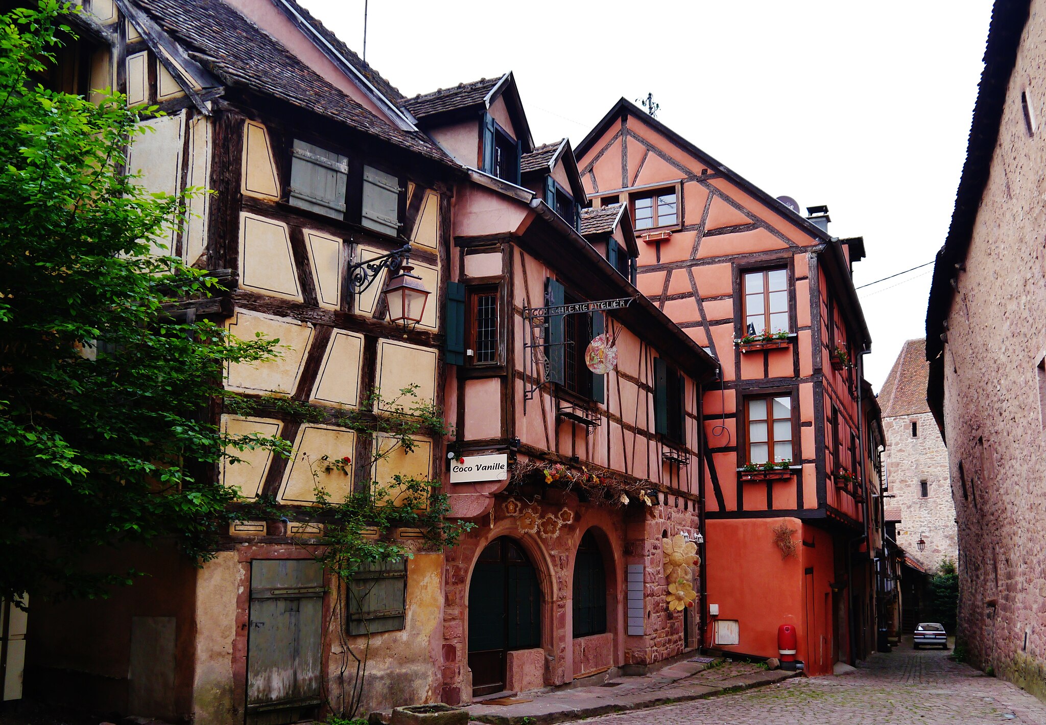 Frankrijk Elzas Riquewihr Altstadt - Zairon (CC BY-SA 4.0) via Wikimedia Commons